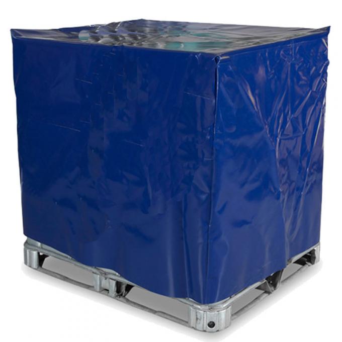 Opaque Flame Retardant Reusable Waterproof Pallet Covers Round, Square