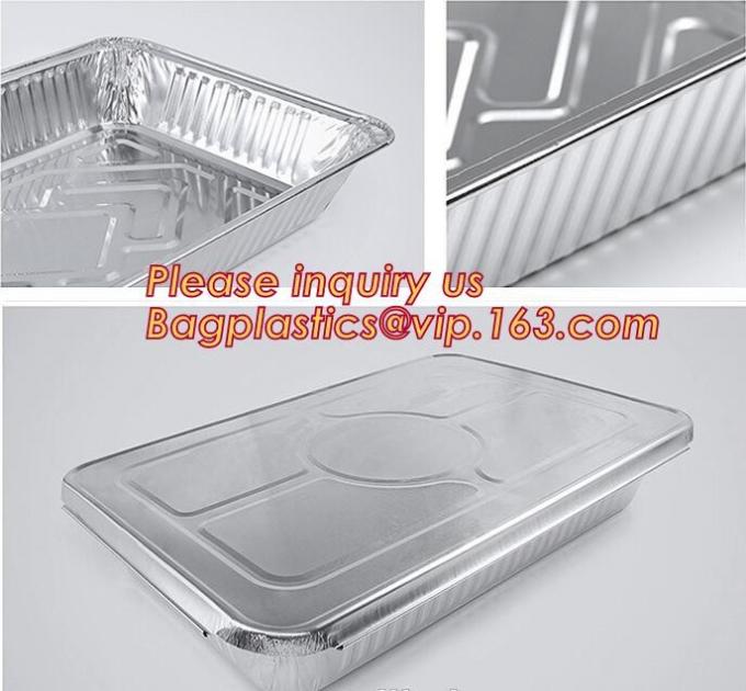 Microwave Disposable Aluminum Foil Pizza Baking Tray Pans Container