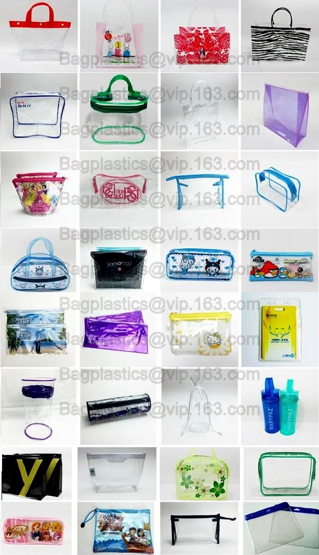 Square Plastic Vase,Plastic Flower Vases, transparent PVC bag, vase