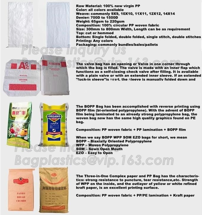 kraft paper laminated pp woven bag packing charcoal for barbecue