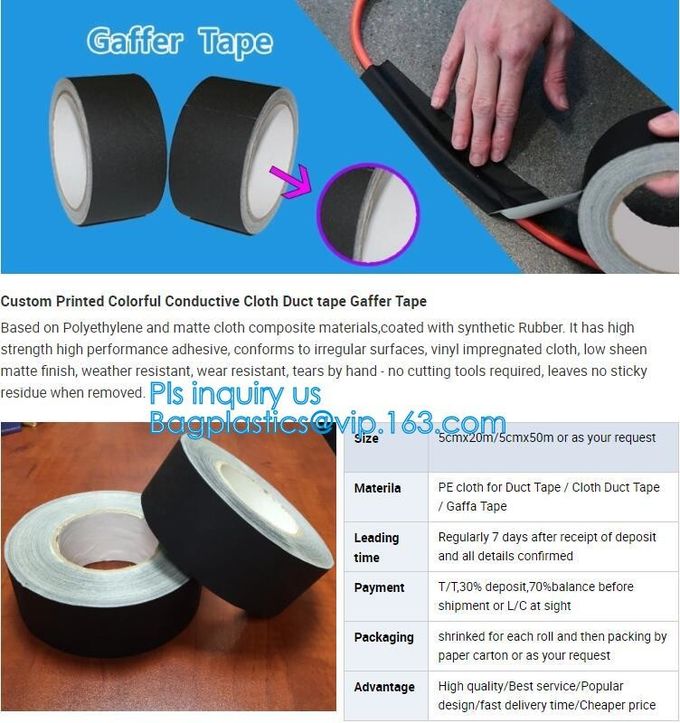 Duct/Cloth Tape Gaffer Tape For Carpet Jointing/Sealing China