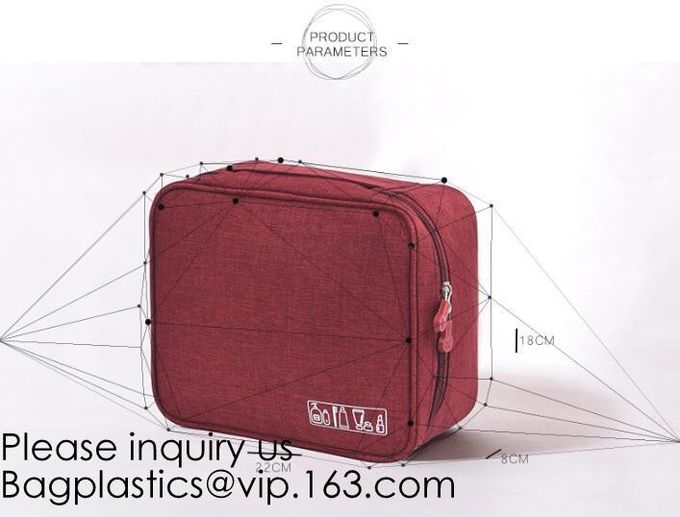 Cotton Canvas Cosmetic Bag Makeup Personalized Plain Blank Canvas