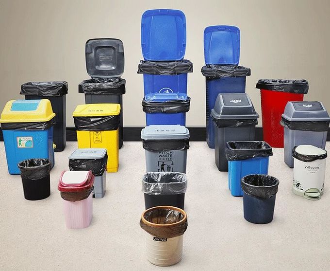 Bio Eco Green Waste Basket Bin Liners Bags, Kitchen Bath Bedroom Car