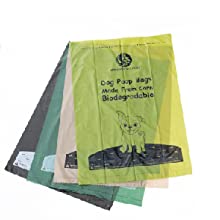 EN13432 BPI OK Home ASTM D6400 certified cheap price 100% fully compostable biodegradable waste bags 3