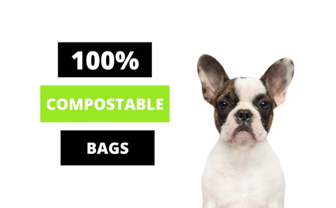 Cornstarch Garbage Biodegradable Kitchen Bin Liner Compostable Flat Trash Bag On Roll, Biobag Compostable Kitchen Caddy 0