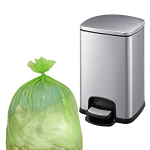 En13432 certified compostable bag on roll, 100% Compostable Vest Carrier Plastic Biodegradable Shopping Bag with EN13432 1