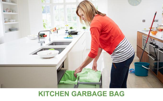 Bio degradable compostable food grade cornstarch carton liners, cornstarch biodegradable Wastebasket Bags 1