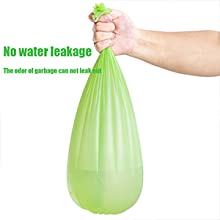 BioPlastic T-Shirt Bag Used For Take Away Food, Compostable Disposable Biodegradable Plastic Bags Garbage Bag For Frozen 3