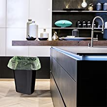 BioPlastic T-Shirt Bag Used For Take Away Food, Compostable Disposable Biodegradable Plastic Bags Garbage Bag For Frozen 5