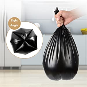 Eco Friendly Disposable Biodegradable and Compostable Kitchen Waste Trash Collection Biodegradable Trash Bags Compostabl 1