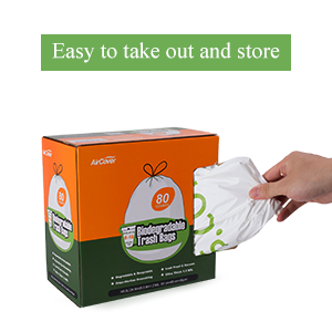 compostable cornstarch to protect the environment flat bags on roll for food package accept custom design printing 3