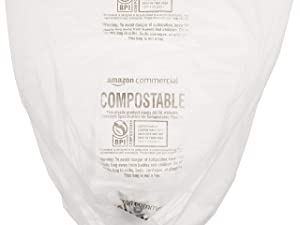 100% Biodegradable Compostable Plastic Garbage Bags, 100% Biodegradable Black Plastic Garbage Bags/Environmental Compost 2