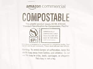 100% Biodegradable Compostable Plastic Garbage Bags, 100% Biodegradable Black Plastic Garbage Bags/Environmental Compost 3