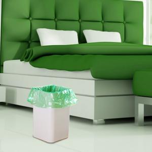 Biodegradable Compostable Pla Films, Compostable Biodegradable Corn Starch Based, Yard Liners Bathroom, Office, Bedroom, 2