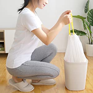 Kitchen Bath Bedroom Car Biodegradable & Compostable Transparent Poly Flat Bags On Roll With Paper Core For Supermarket 0