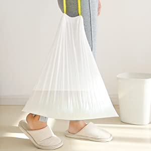 Kitchen Bath Bedroom Car Biodegradable & Compostable Transparent Poly Flat Bags On Roll With Paper Core For Supermarket 1