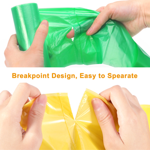 5 Litre (5L) Compostable Caddy Bin Liners For Food Waste, 150 Bags, Cornstarch 100% Biodegradable Compostable Plastic Su 1