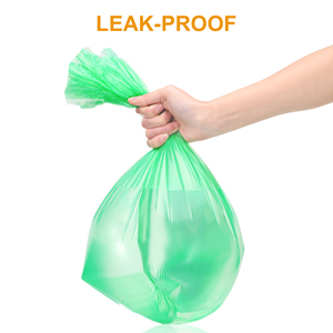 5 Litre (5L) Compostable Caddy Bin Liners For Food Waste, 150 Bags, Cornstarch 100% Biodegradable Compostable Plastic Su 3