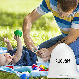 Environmentally Friendly Plastic Bags, 100% Compostable T-Shirt Plastic Shopping Bags, PLA, Compostable Plastic Bag, Fla 2