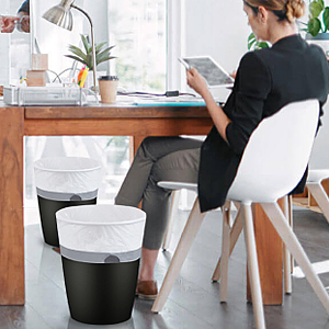 Environmentally Friendly Plastic Bags, 100% Compostable T-Shirt Plastic Shopping Bags, PLA, Compostable Plastic Bag, Fla 1