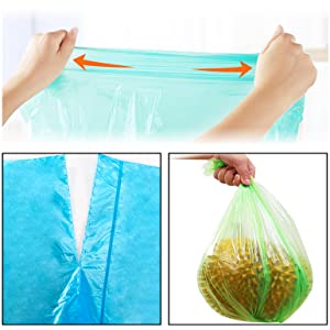 Degradable Pet Waste Poop Bags Dog Cat Clean Up Refill Garbage Bag, Pet Waste Bag Outdoor Dog Cleaning Bags Biodegradabl 1