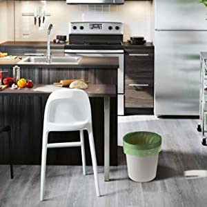 Degradable Pet Waste Poop Bags Dog Cat Clean Up Refill Garbage Bag, Pet Waste Bag Outdoor Dog Cleaning Bags Biodegradabl 2