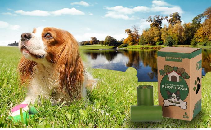 Biodegradable Dog Poop Bags | Pet Waste Bags with Dispenser and Leash Clip for Doggy, Eco-Friendly Leak Proof Disposal R 0