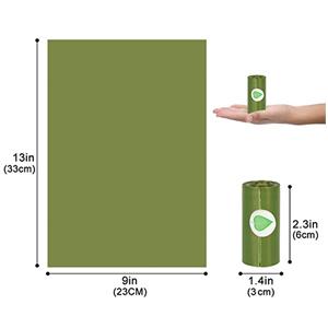 Biodegradable Dog Poop Bags | Pet Waste Bags with Dispenser and Leash Clip for Doggy, Eco-Friendly Leak Proof Disposal R 5