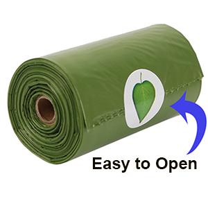 Biodegradable Dog Poop Bags | Pet Waste Bags with Dispenser and Leash Clip for Doggy, Eco-Friendly Leak Proof Disposal R 6