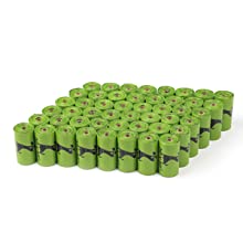 Disposable Compostable Dog Poop Bag For Pet Cleaning, Earth-Friendly Leak-Proof Dog Poop Waste Bags With Easy-Tie Handle 3