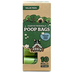 Unscented, Leak-Proof, Earth-Friendly Dog Waste Bag Poop Bags Custom Printed Wholesale Biodegradable Pet Dog Poop Bag 3