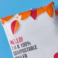 Bio Corn starch Eco Biodegradable & Compostable MAILING BAGS, COMPOSTABLE & BIODEGRADABLE CORNSTARCH ENVELOP/MAILER BAGS 3