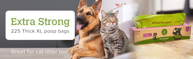 Doggy Poo Bags Compostable Doggie Dog Poop Bags Custom Printed, Disposable Compostable Doggie Biodegradable Pet Dog Wast 0