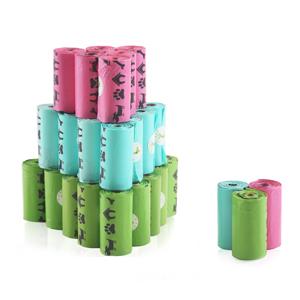 Plant-Based Dog Waste Bag | Home Compostable | Dispenser Refill Rolls | Unscented Leak Proof Poo Bags Eco Friendly bio 1