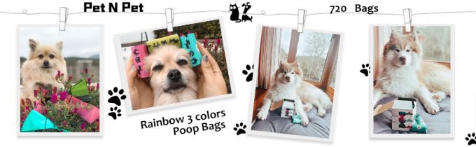 Plant-Based Dog Waste Bag | Home Compostable | Dispenser Refill Rolls | Unscented Leak Proof Poo Bags Eco Friendly bio 7