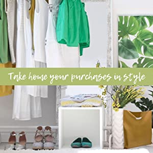 Houseables Plastic Retail Bags, Merchandise Bag, Handle Apparel Handy Bags Wine Gift Pp all carrying needs Bag 3