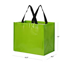 Patterns Reusable Machine Washable Grocery Bags Foldable Waterproof Bulk Shopping Tote Bags Polyester Fabrics Large Capa 1