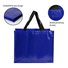 Patterns Reusable Machine Washable Grocery Bags Foldable Waterproof Bulk Shopping Tote Bags Polyester Fabrics Large Capa 4