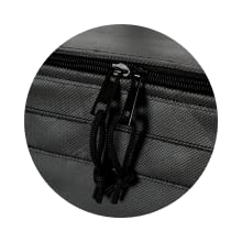 Frozen Food Insulated Cooler Bag Food Delivery, Sturdy Zipper, Foldable, Washable, Heavy Duty, Stands Upright, Completel 6