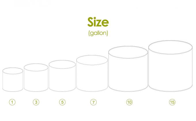 Potato Grow Bags, Plant Grow Bags Garden Container Heavy Duty Aeration Fabric Pots Thickened Nonwoven Fabric Grow 9