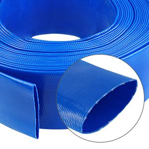 Swimming Pools, Reinforced PVC Discharge Hose, Heavy Duty Lay Flat Pool Drain Water Transferring 1