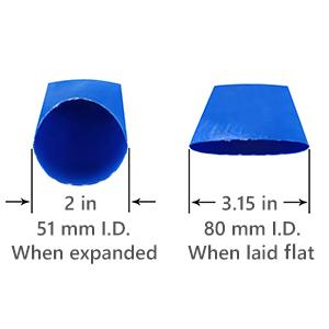 Swimming Pools, Reinforced PVC Discharge Hose, Heavy Duty Lay Flat Pool Drain Water Transferring 3