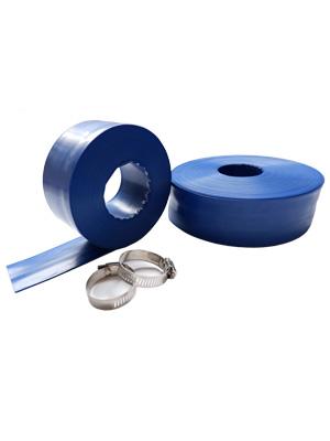 General Purpose Reinforced PVC Lay-Flat Water Discharge Hose,For Use While Back-Washing Filters And Draining Pools 0