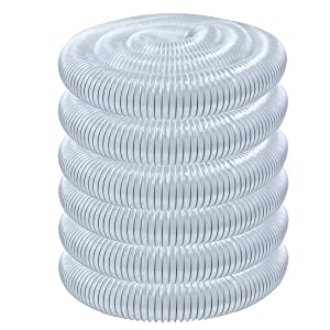 PVC Steel Wire Spiral Reinforced Water Hose, Coveying Water, Oil, Powder, PVC Flexible Tubing, PVC Flexible Tubing 4