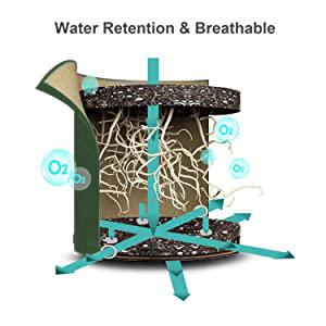 Eco-Friendly PE Potato Growing Bag Garden Planter Bags Reusable Washable Grow Pots Waterproof, Smart Pots for Vegetable 1