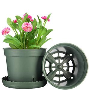 Plants With Drainage Hydroponic Growing Pot Bucket For Greenhouse, Dutch Bucket, Flower Nursery Pots, Balcony Garden 2