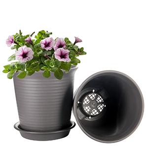 Plants With Drainage Hydroponic Growing Pot Bucket For Greenhouse, Dutch Bucket, Flower Nursery Pots, Balcony Garden 8