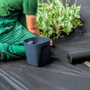 6 Mil Polyethylene Sheeting Roll Black Plastic Sheeting, Plastic Tarp, Plastic Mulch, Weed Barrier, Concrete Moisture 2