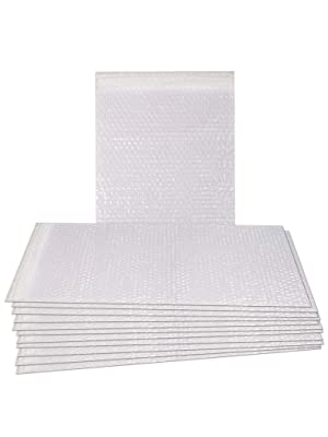 Laser Film Bubble Slider Zipper Bags Pack Express Poly Bubble Mailers Padded Shipping Mailing Bags Custom Logo 12