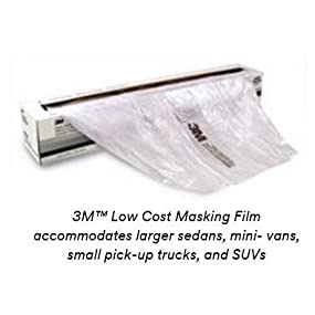 5 In 1 Auto Clean Kits Hdpe Plastic Drop Sheet Plastic Sheeting Durable Polyethylene Sheeting/Film Masks Car From Paint 2